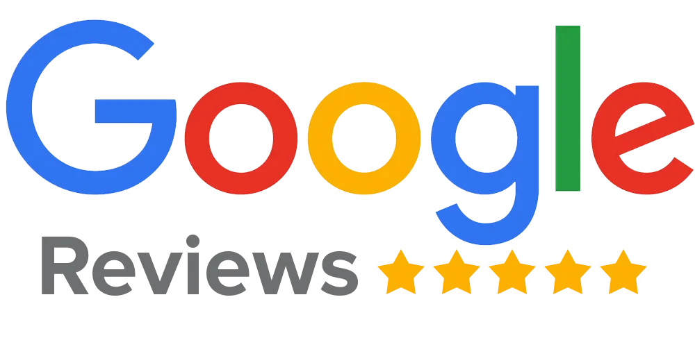 Google Reviews logo featuring the Google brand logo and star ratings.