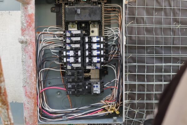 High-capacity electrical panel installed by LAProElectrical, designed to handle increased power demands.