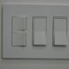 These bathroom light switches were professionally installed to deliver a seamless and efficient electrical solution. Designed for functionality and reliability, the setup ensures easy control of lighting while enhancing the overall usability of the space.