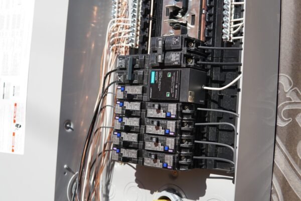 Brand-new electrical panel installation by LAProElectrical.