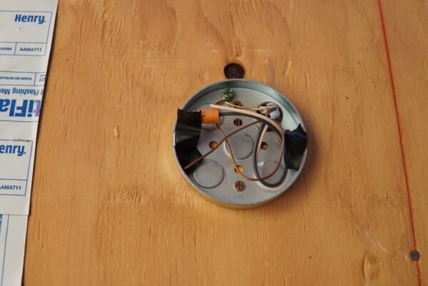 Outdoor pancake box electrical installation by LAProElectrical.