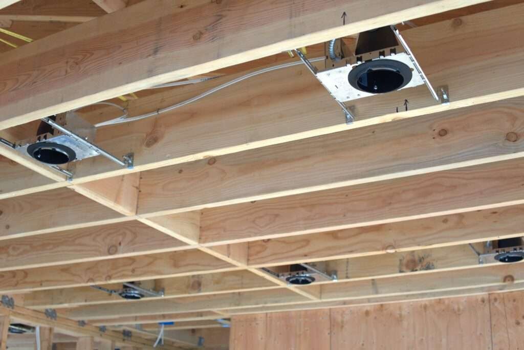Full lighting installation throughout a new construction ADU in Los Angeles, CA, completed by LA Pro Electrical for a modern and well-lit living space.